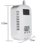 Smart Combustible Gas Detector Carbon Monoxide Alarm Detector With Sound Warning