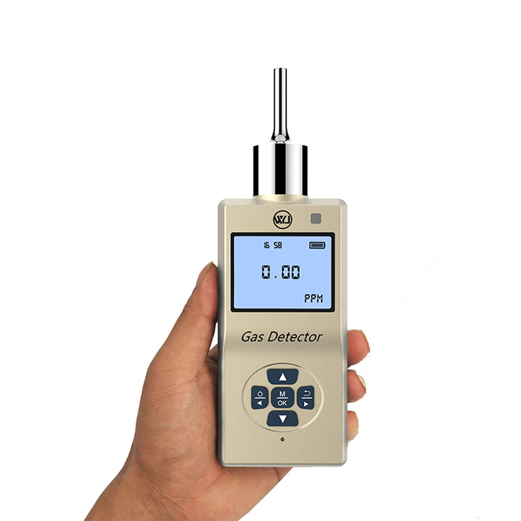Handheld Single Gas Detector 135x65x35mm Dimension With Electrochemical Sensor