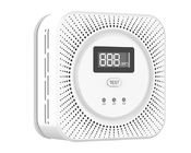 250MA Carbon Monoxide Alarm Combustible Gas Detector Voice Warning Battery Powered