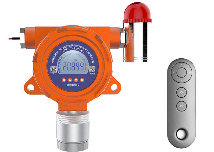 industrial aluminium alloy/ fixed natural gas leak detector /orange
