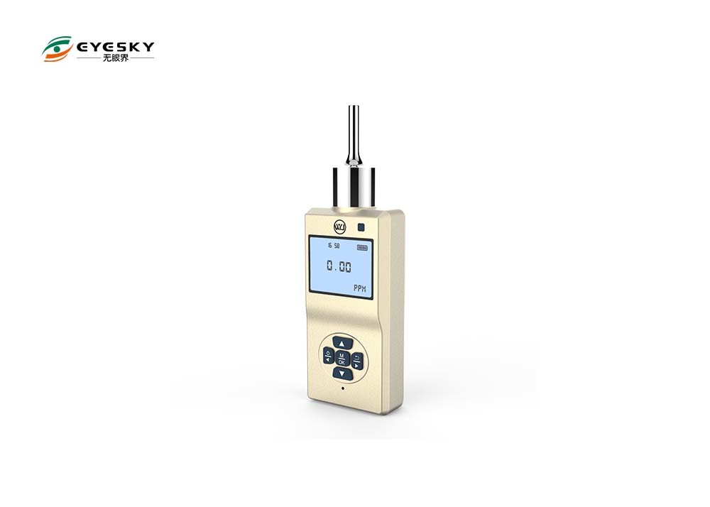 0.46Kg Portable Co2 Gas Detector , Built In Pump Industrial Gas Detectors
