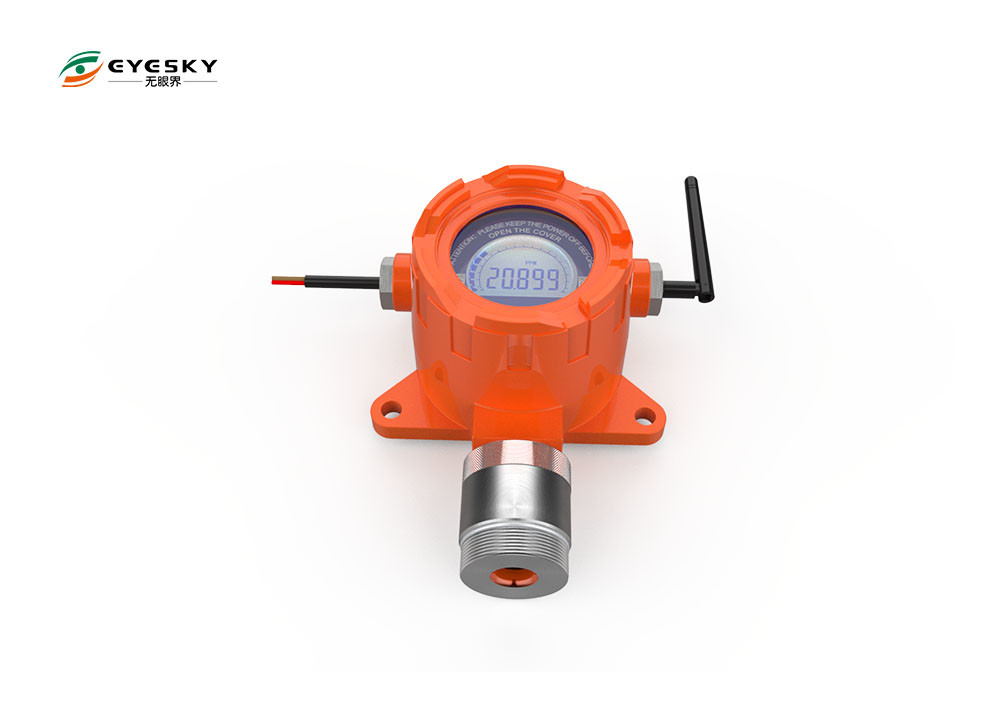 Carbon Dioxide Wireless Gas Detector With 100% VOL Measurement Range