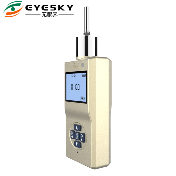 Key Operation Hand Held Gas Detector Voltage 3.7 VDC 2500mah 12 Hours Working Time