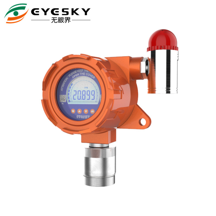 IP66 CH2O Fixed Gas Detector Formaldehyde CH2O Gas Leak Monitor