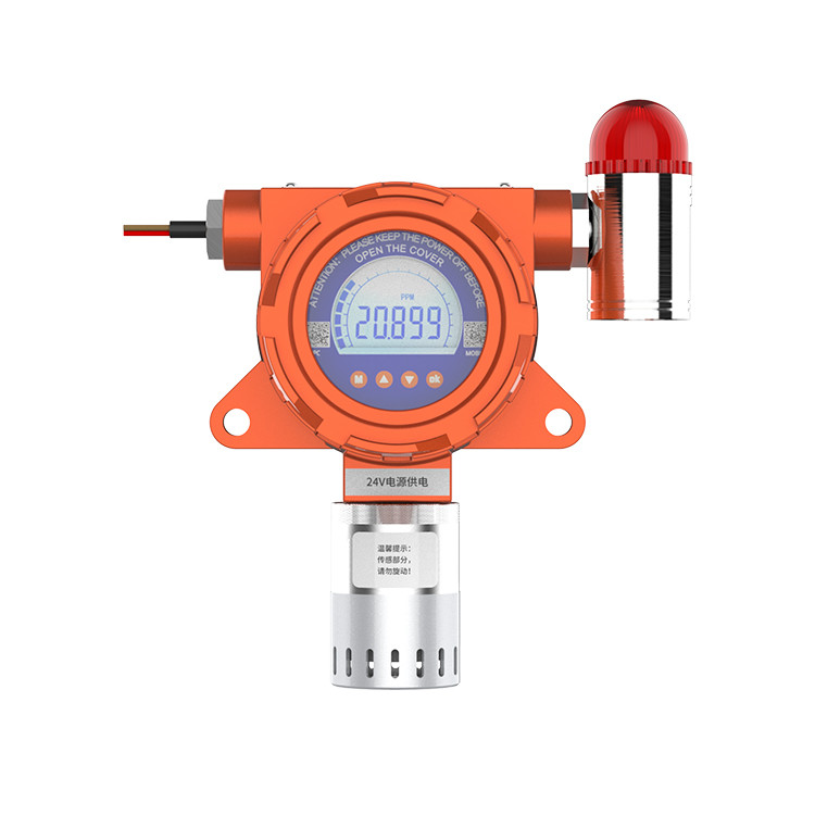 IP66 Combustible Hydrogen Industrial Gas Detectors Wall Mounted
